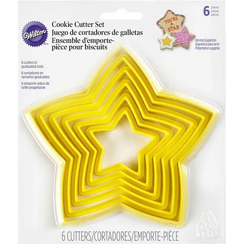  Juego cortador estrella plastico 2304-111