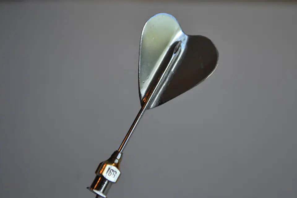  Gubia agujas acero inox petalo de jazmin  GAGUJAS08 1