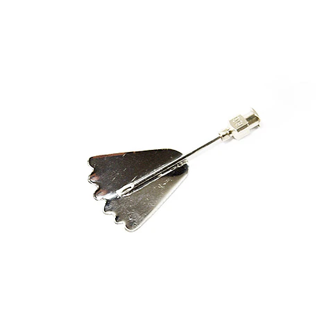  Gubia agujas acero inoxidable petalo de clavel  GAGUJAS25