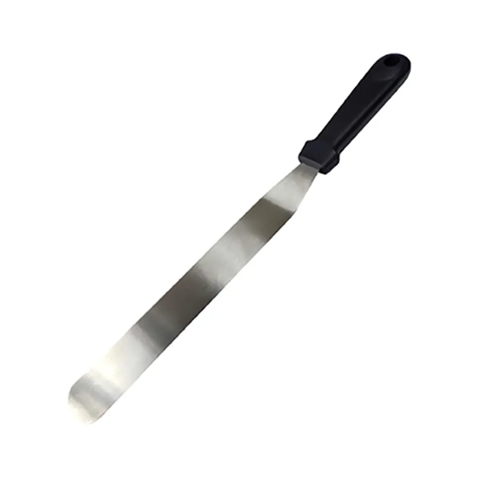  ESpatula angular 30 cm mgo negro  4-1668 1