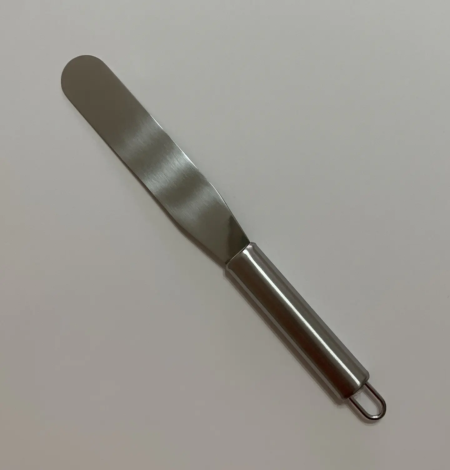  Espatula recta mango metal 25cm TOL001016 1