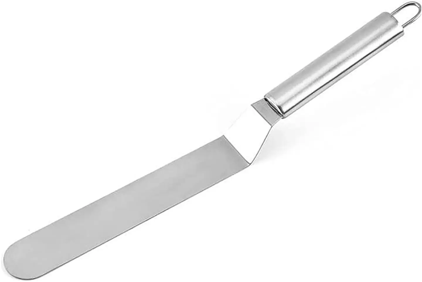  Espatula angular mango metal 15.2cm hoja y 25cm con mango   1