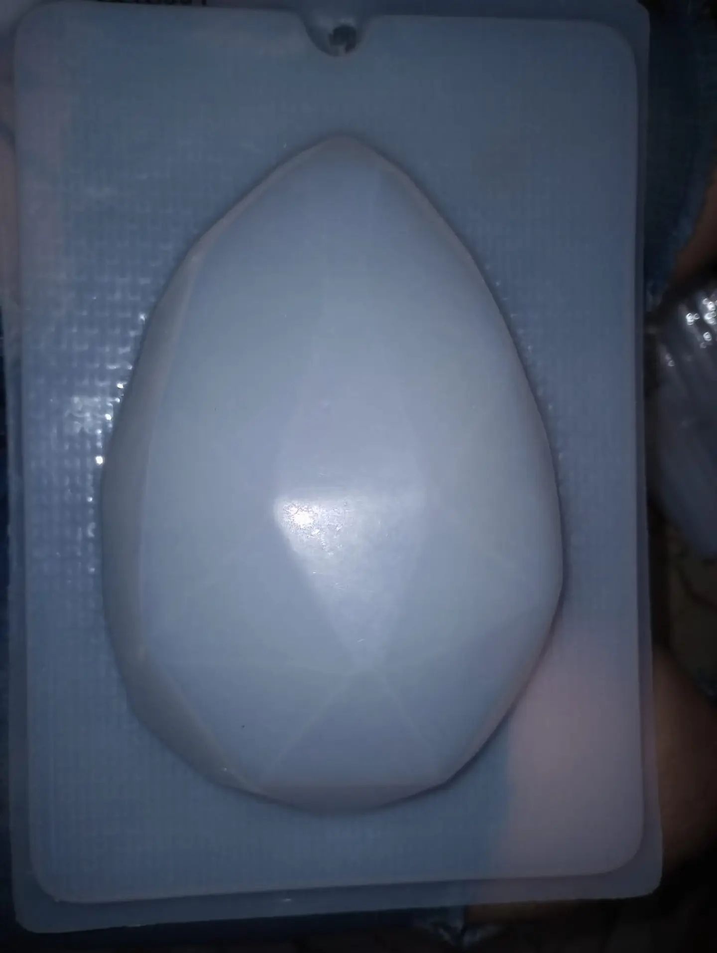  Molde para gelatina chico huevo diamante 1 Piezaa 1