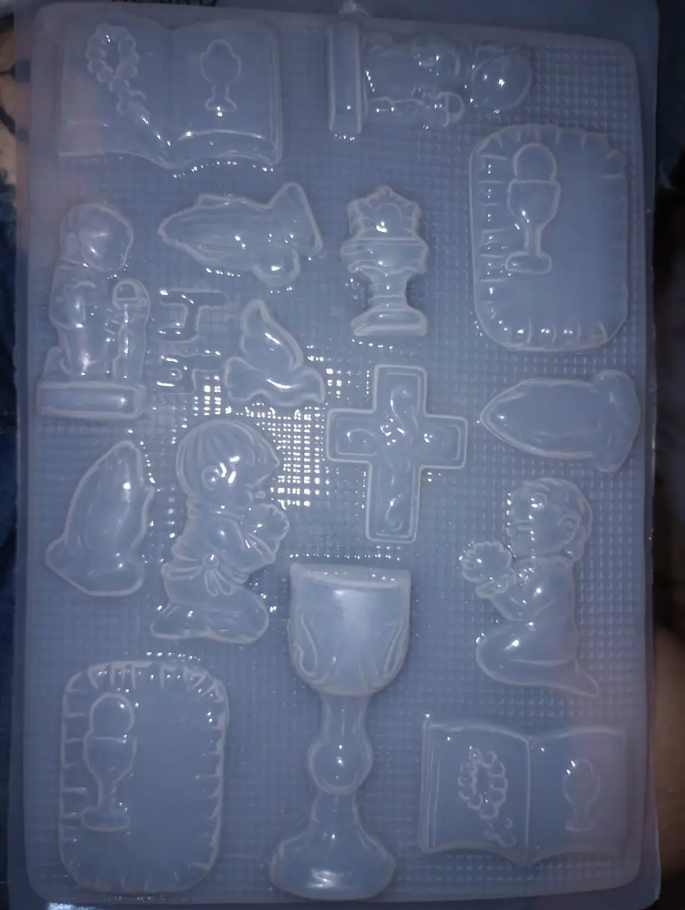  Molde para gelatina chico accesorios 1ra comunion 1