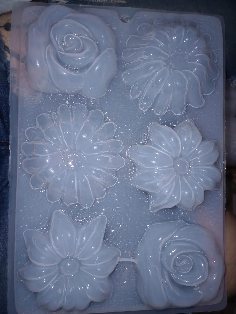  Molde para gelatina Flores varias CH0051 1