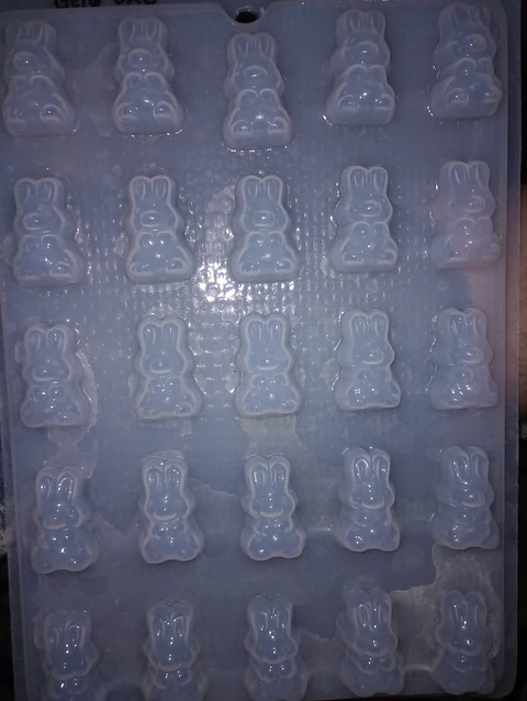  Molde para gelatina conejos 25 cav - CH0202