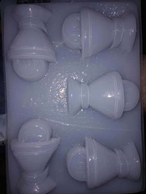  Molde para gelatina caliz 5 cav. CH0547