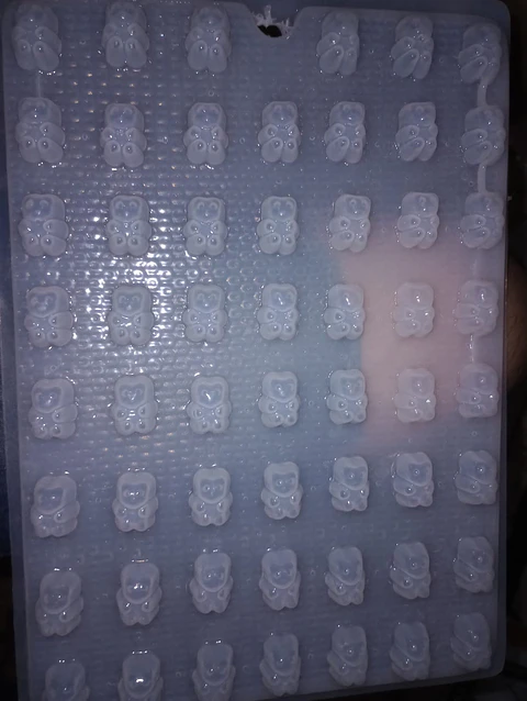  Molde para gelatina chico panditas 42cav - CCH991