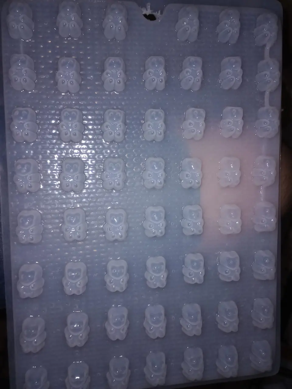  Molde para gelatina chico panditas 42cav - CCH991 1