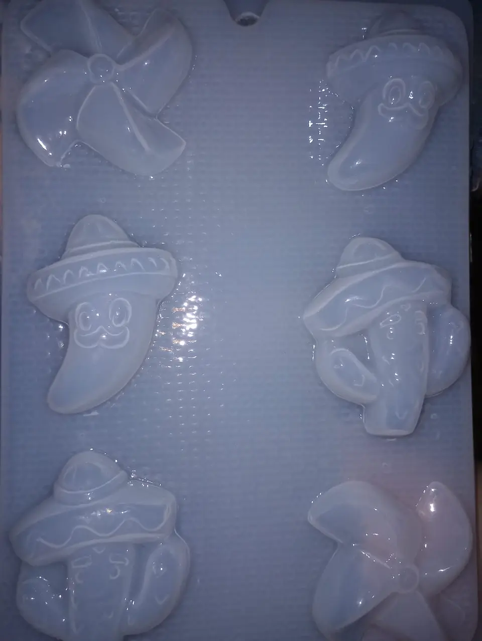  Molde para gelatina chile con sombrero CH1692 1