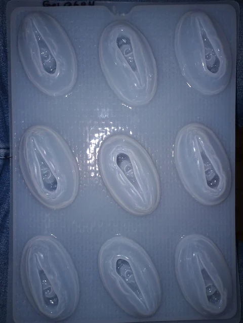  Molde para gelatina despedida de soltera vagina 9 cav. CH