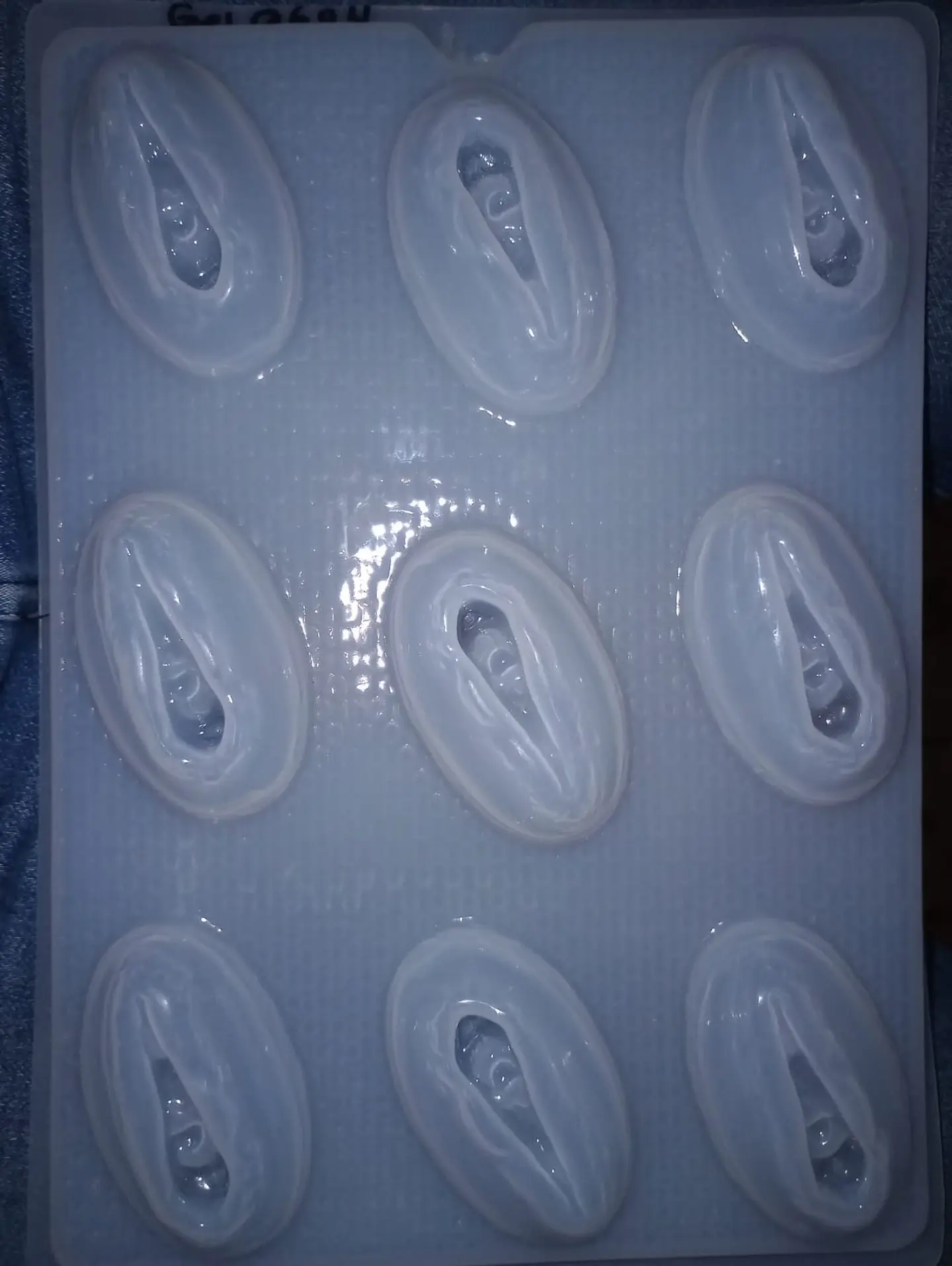  Molde para gelatina despedida de soltera vagina 9 cav. CH 1