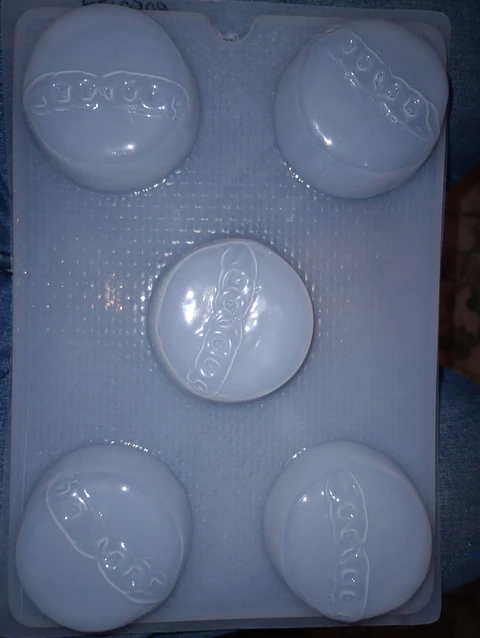  Molde para gelatina chico ping?inos marinela