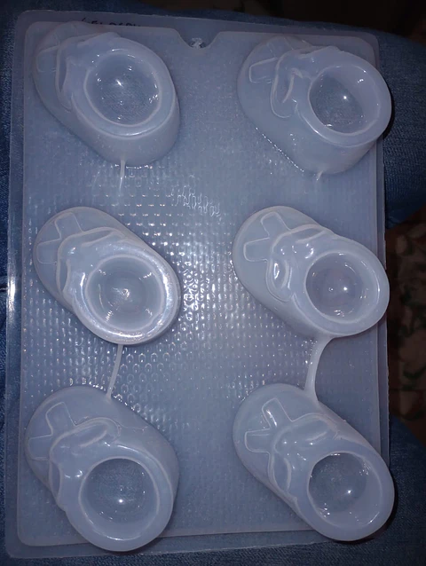  Molde para gelatina zapatitos 6 cav. CH1297