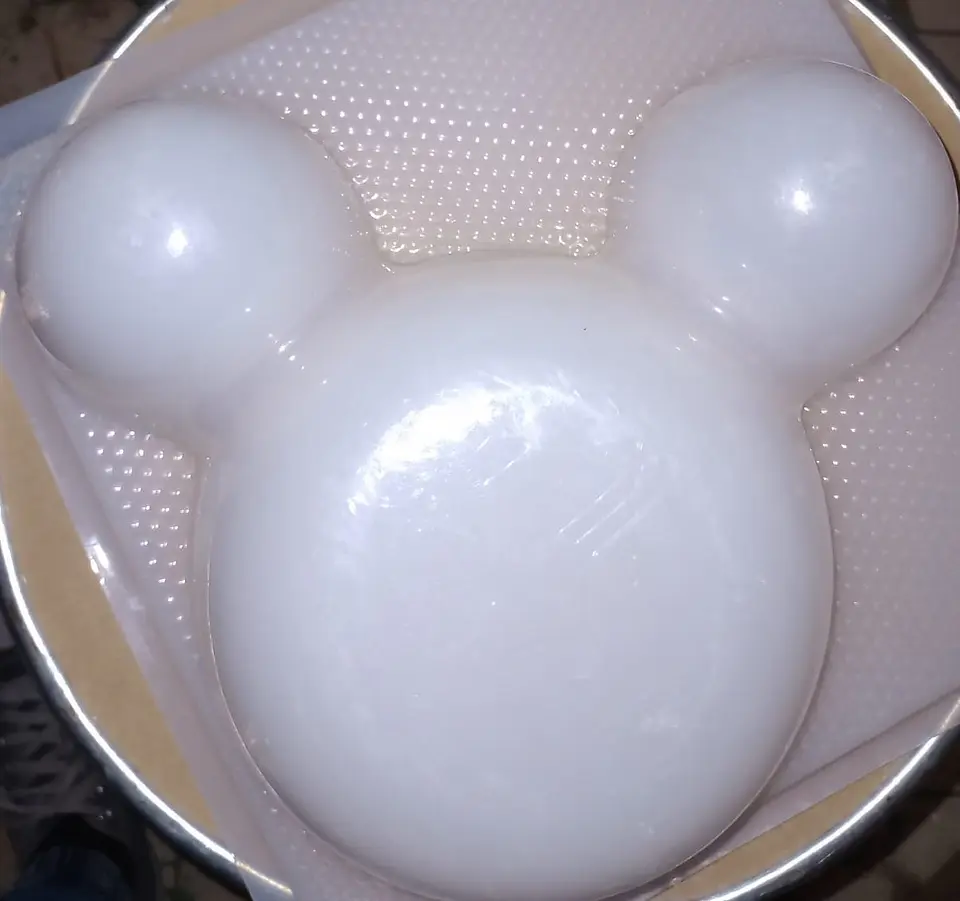  Molde para gelatina mediano cara Mickey Mouse 1