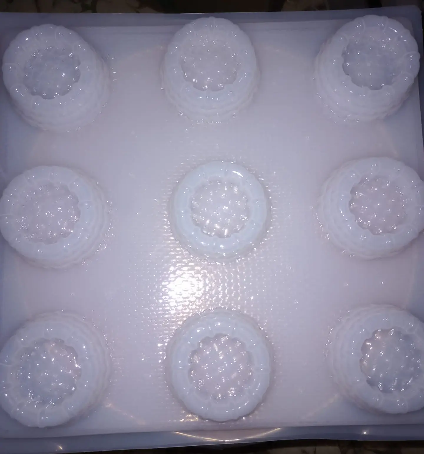  Molde para gelatina jumbo canastas J-320 1