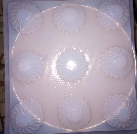  Molde para gelatina jumbo espirales punta plana J-319