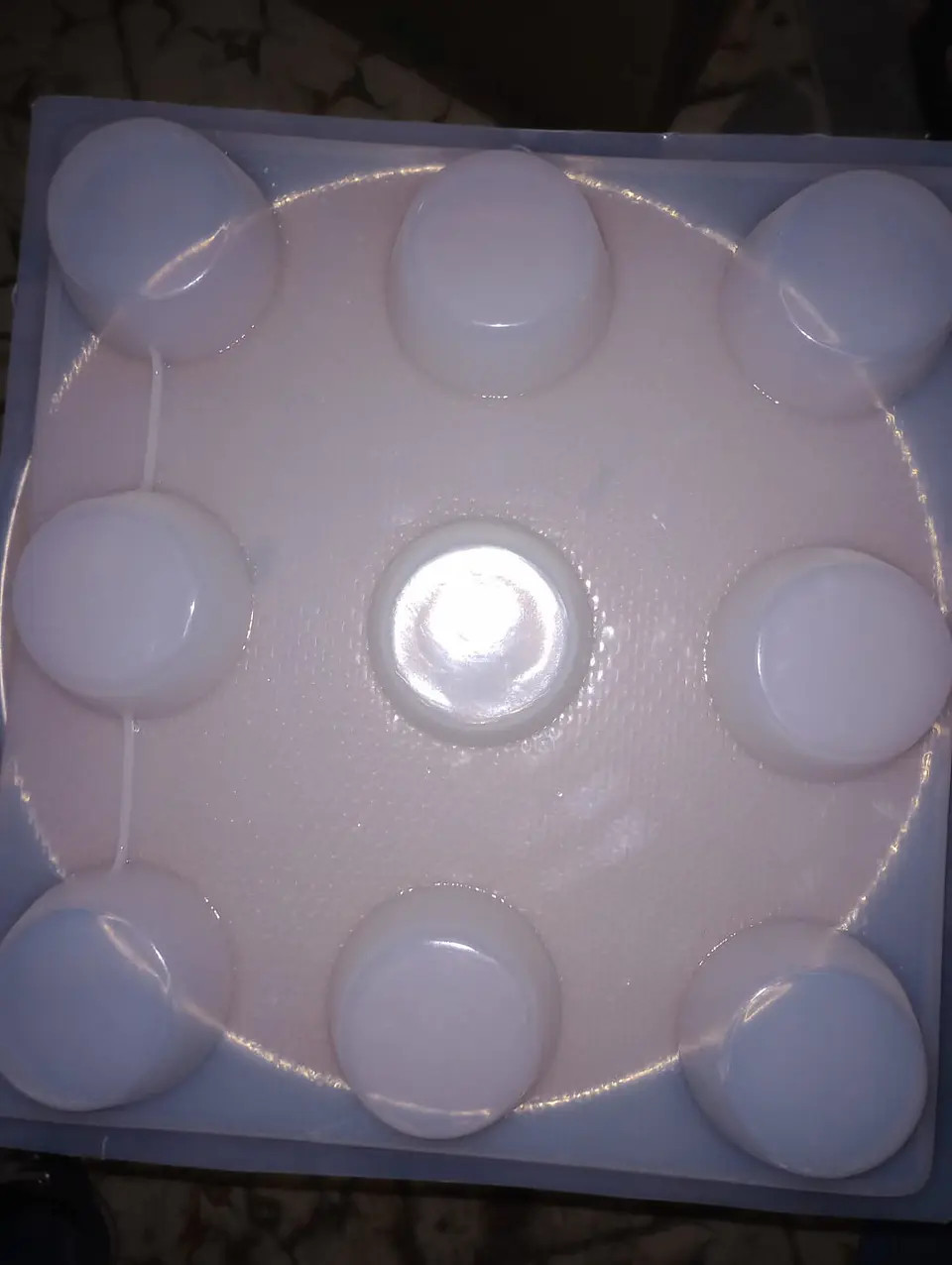  Molde para gelatina jumbo cilindros 9 cav JR-321 1