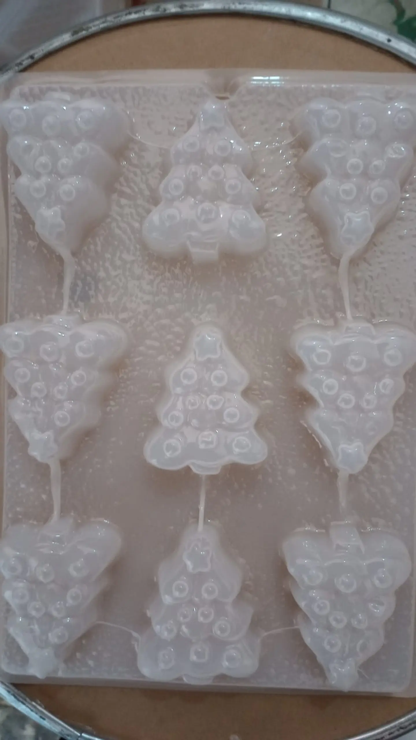  Molde para gelatina ch arbol de navidad 9 cav 1