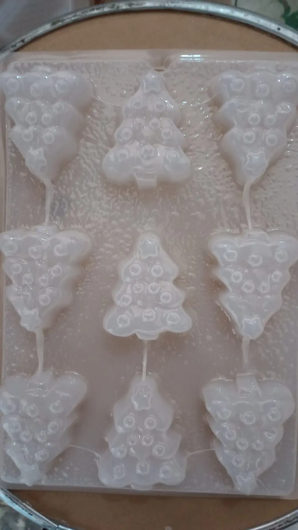  Molde para gelatina ch arbol de navidad 9 cav 1