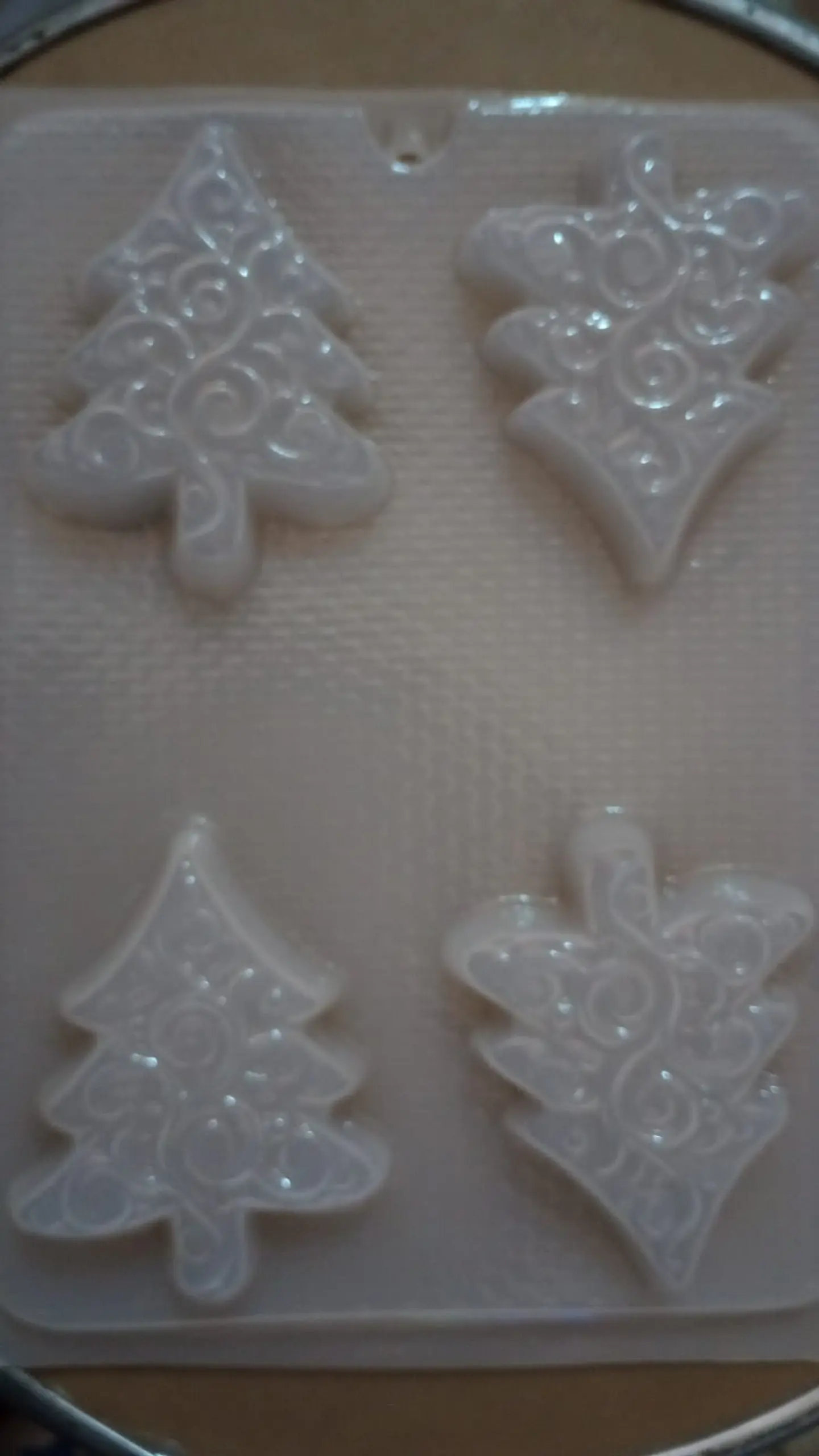  Molde para gelatina ch arbol de navidad 4 cav 1