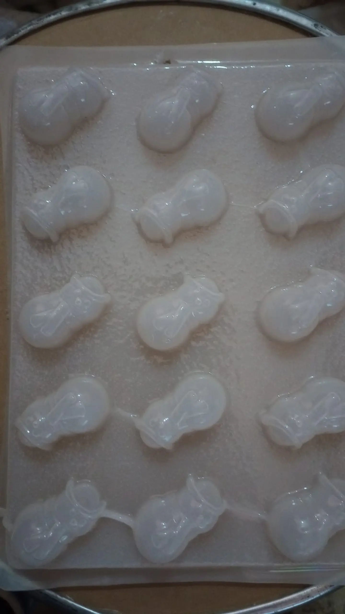  Molde para gelatina ch muñecos de nieve 15 cav 1