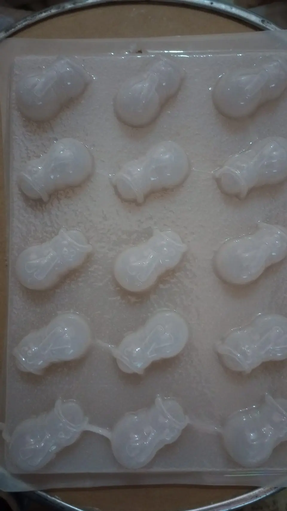 Molde para gelatina ch muñecos de nieve 15 cav 1