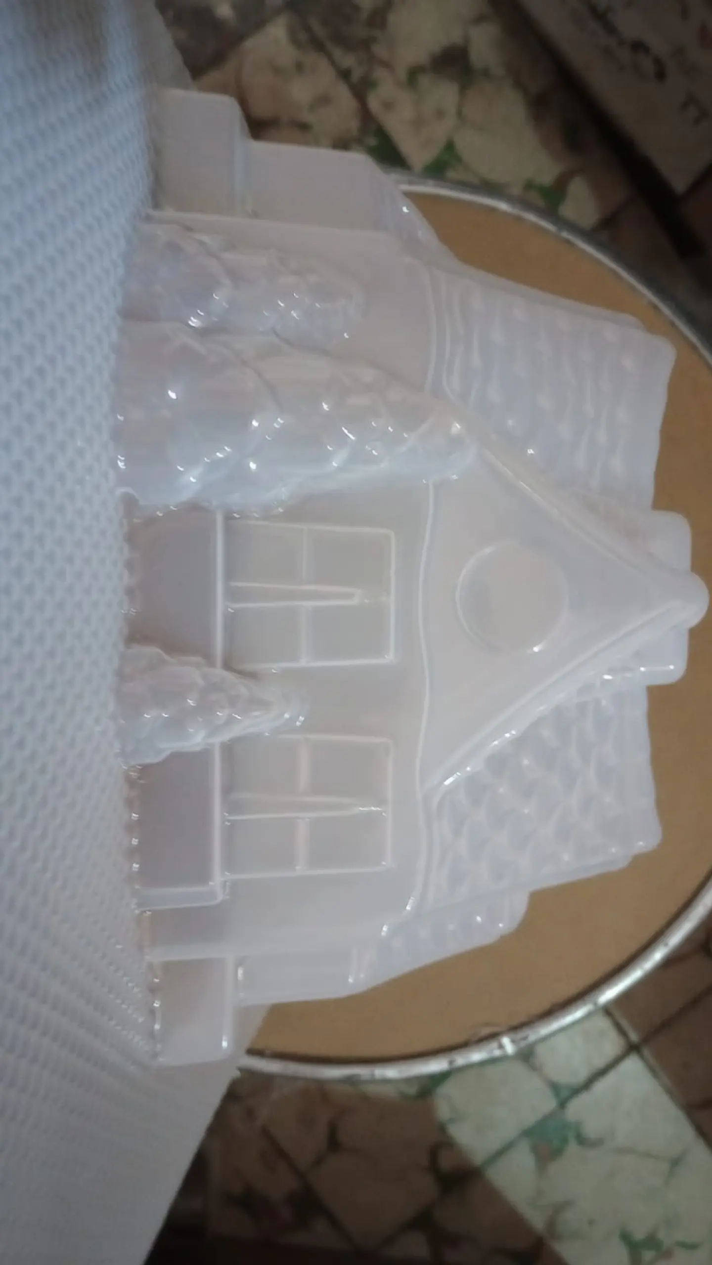  Molde para gelatina mediano casita MMNV-14 1