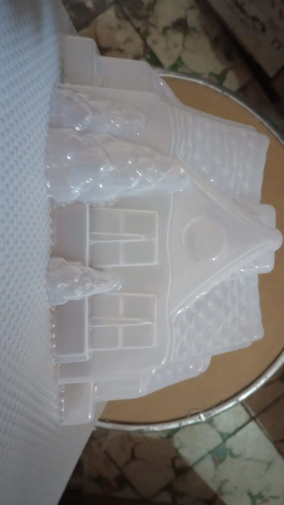 Molde para gelatina mediano casita MMNV-14 1