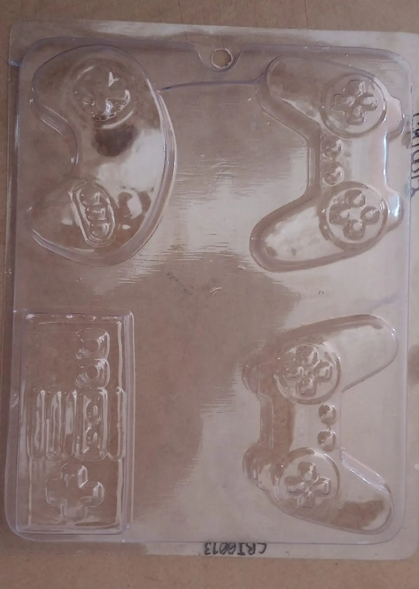  Molde para chocolate control videojuegos 4cav. 1