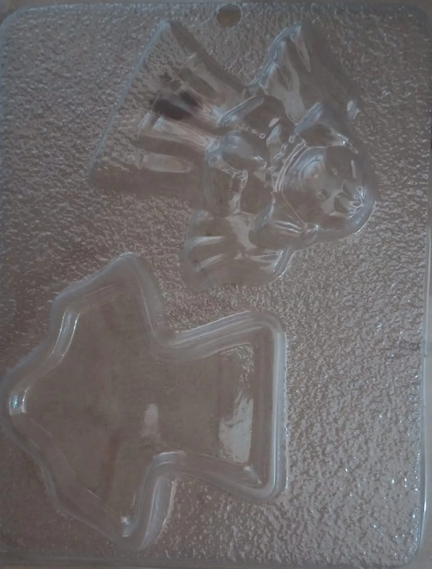  Molde para chocolate angelito ni?a 1
