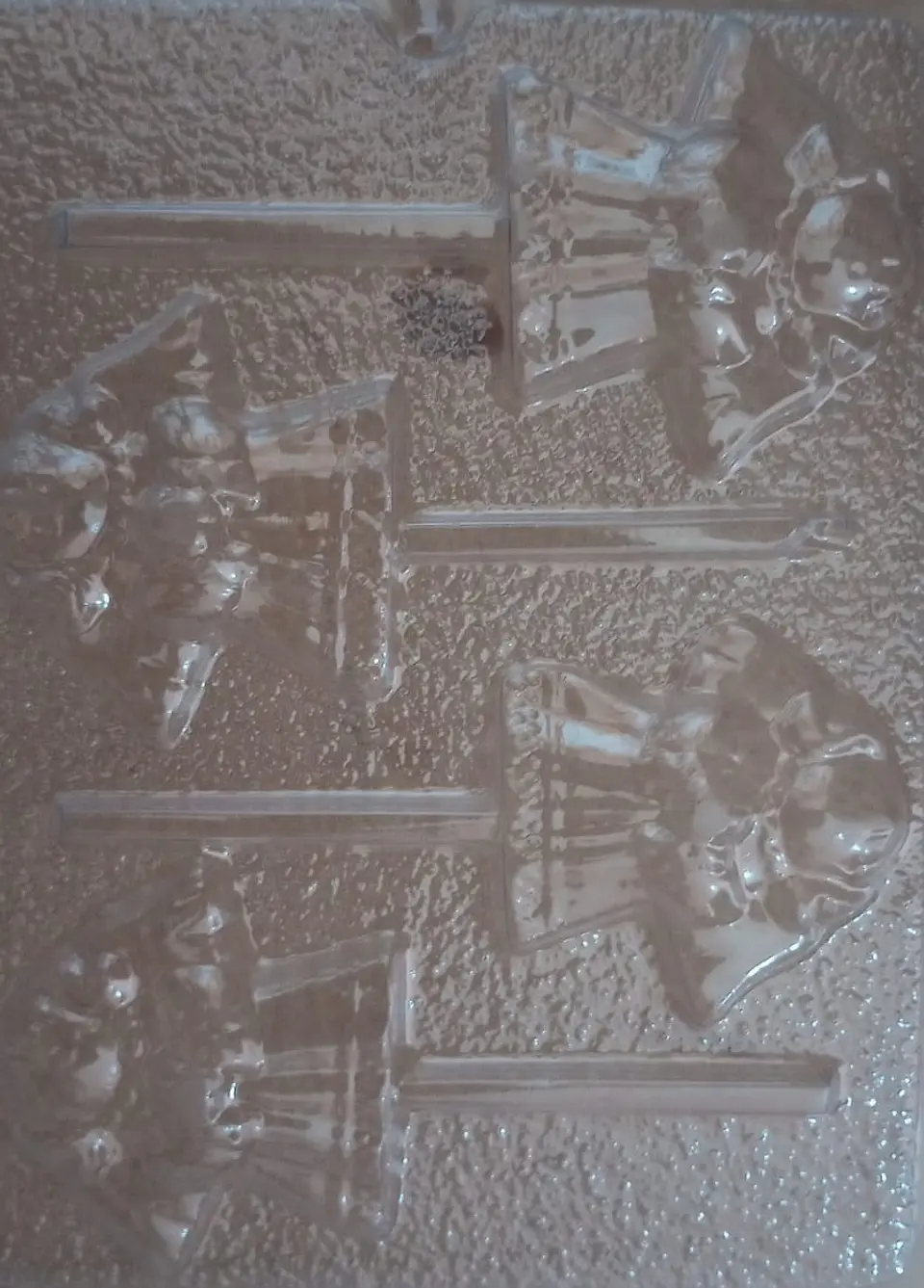  Molde para chocolate angelito ni?a 4 cav. 1