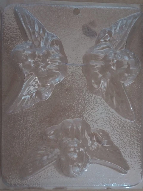  Molde para chocolate angelitos 3 cav.