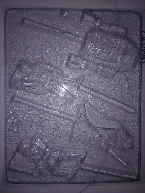  Molde para chocolate star wars
