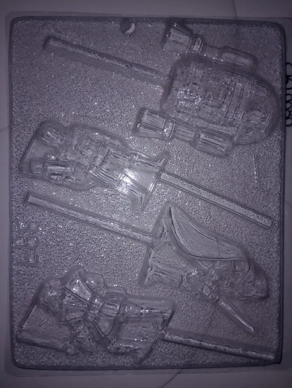  Molde para chocolate star wars 1