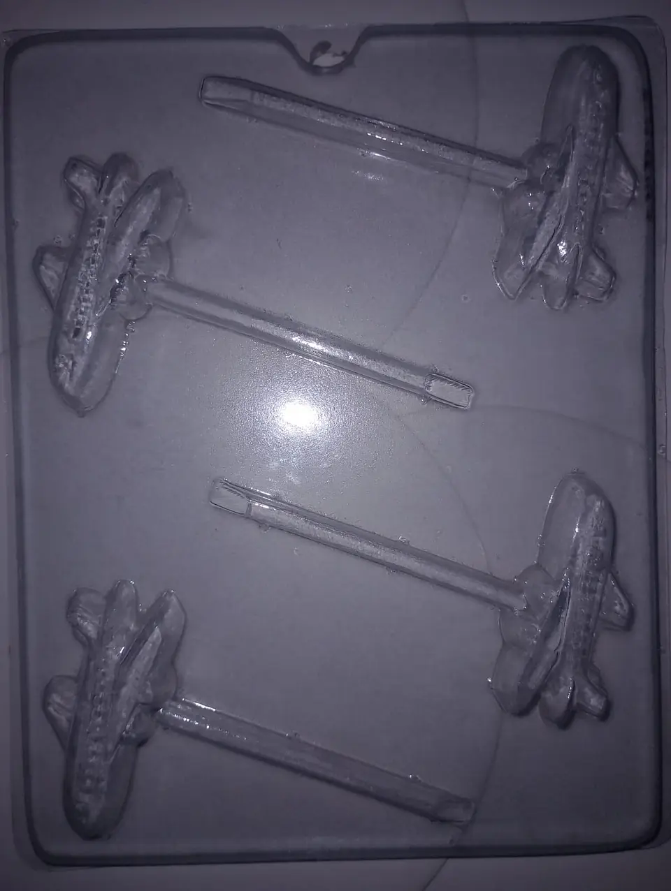  Molde para chocolate paleta avion 1