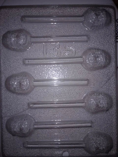  Molde para chocolate paletas el chavo