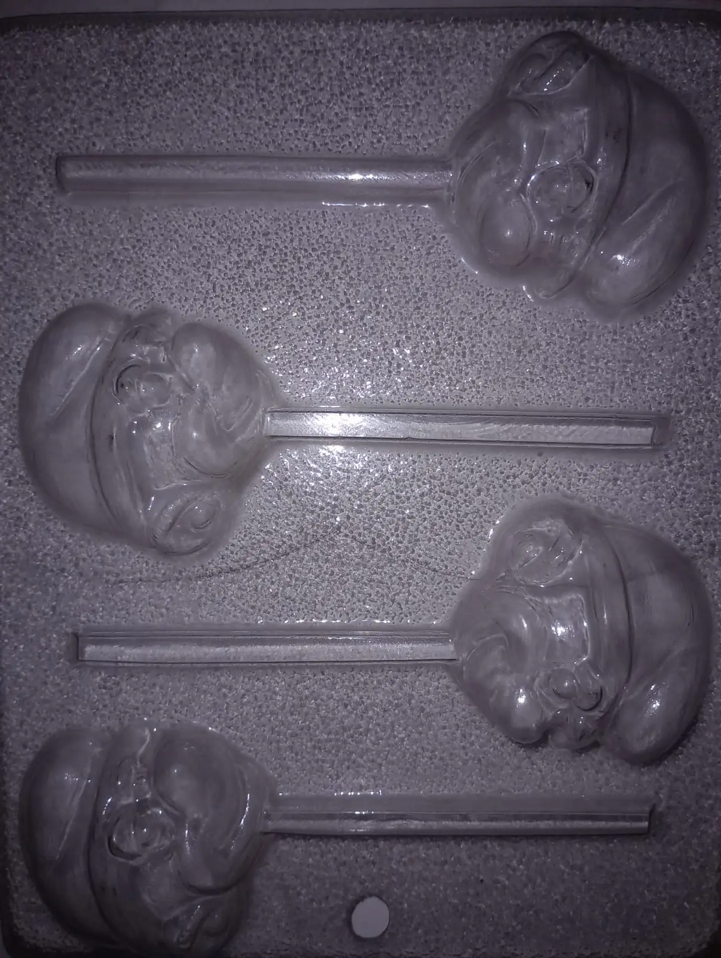  Molde para chocolate paleta pitufos 1