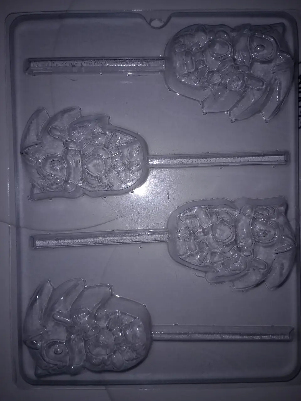  Molde para chocolate paletas sonic 1