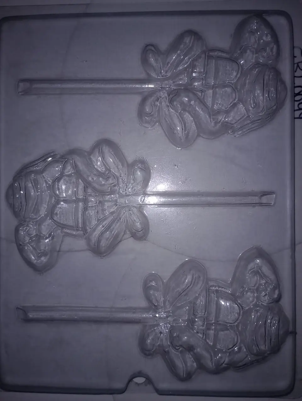  Molde para chocolate paletas tortugas ninja 3 Piezaas 1