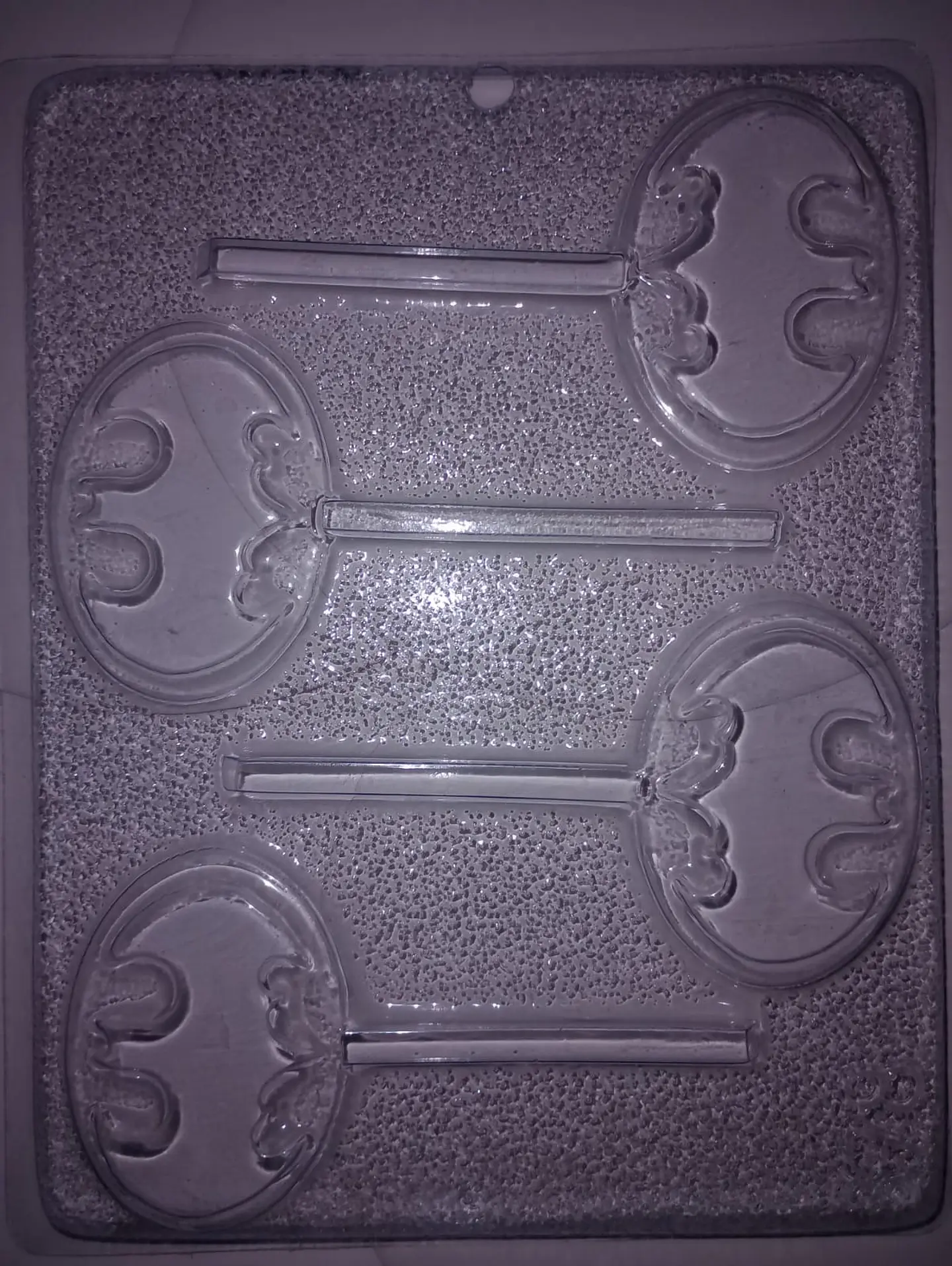  Molde para chocolate paletas logo batman 1