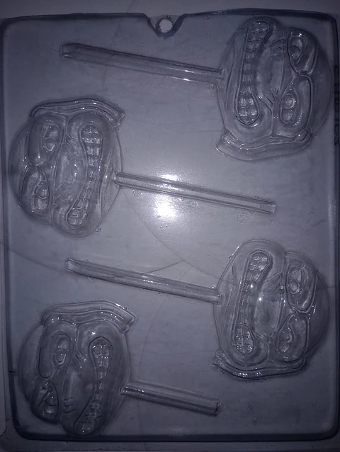  Molde para chocolate paletas tortugas ninja rostros