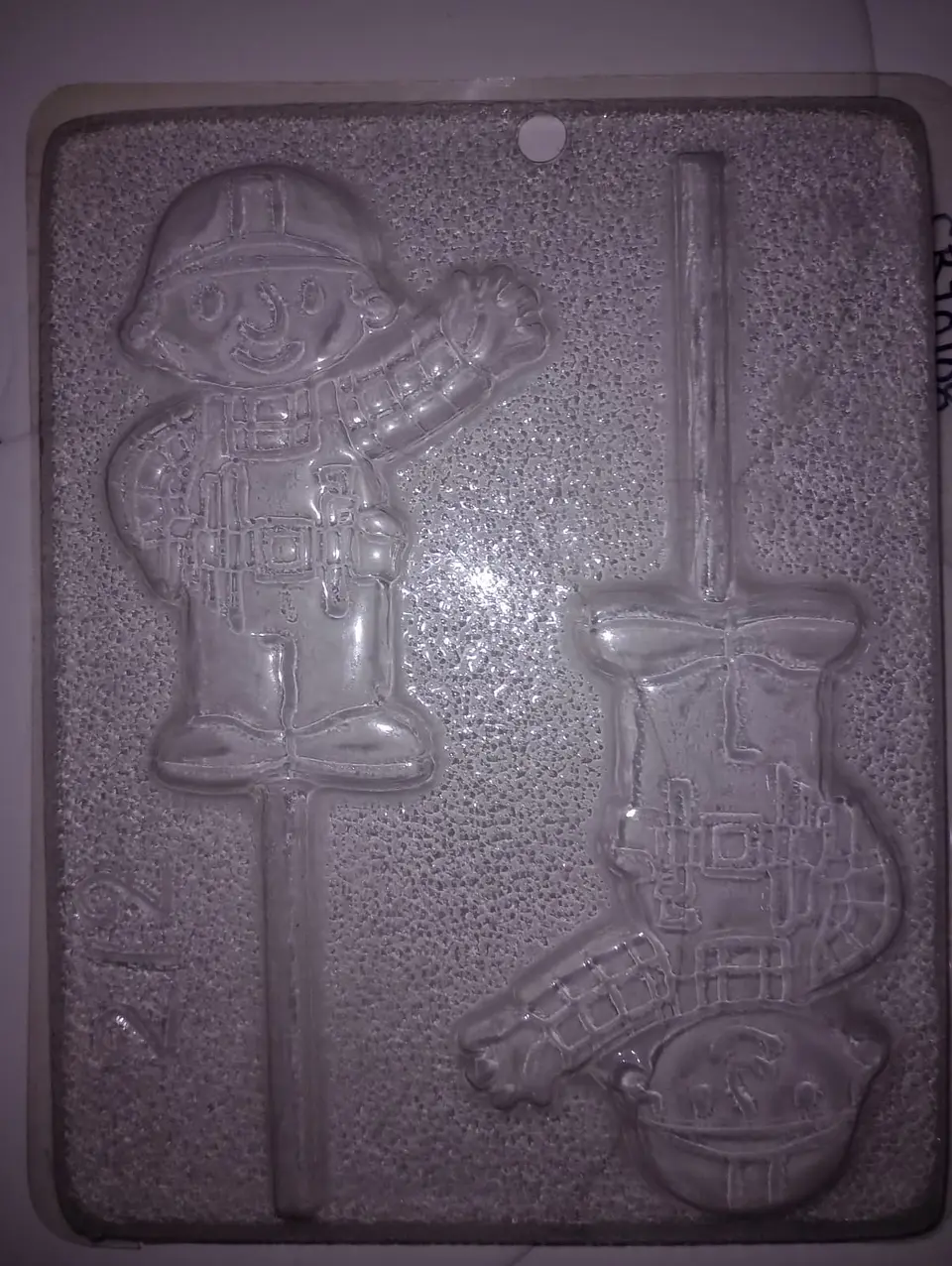  Molde para chocolate paleta bob el constructor cuerpo compl 1