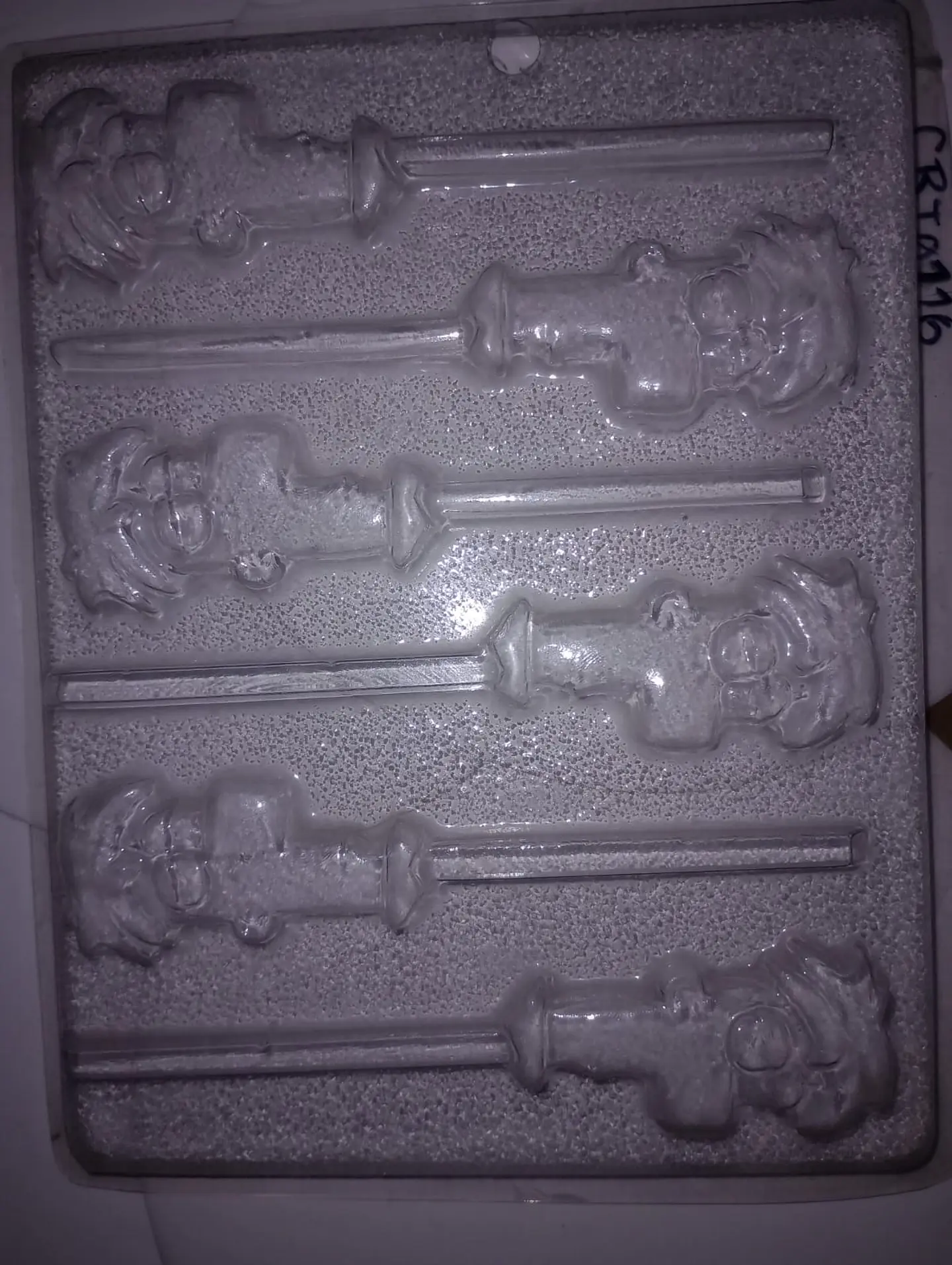  Molde para chocolate Ferb rostro 6 cav. 1