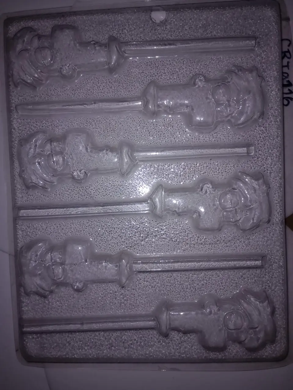  Molde para chocolate Ferb rostro 6 cav. 1