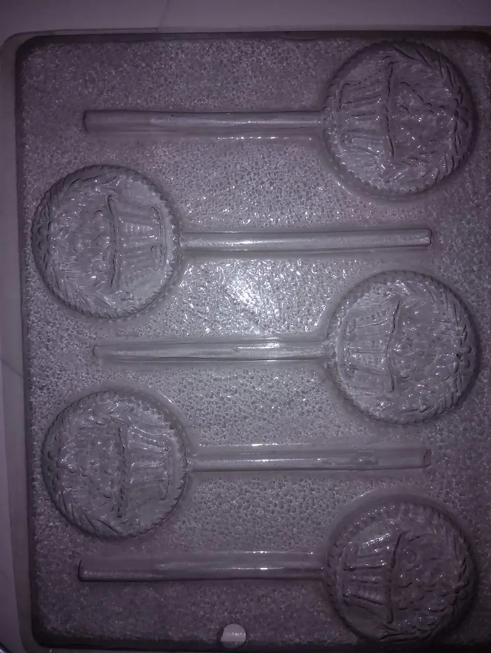  Molde para chocolate paletas canasta 1