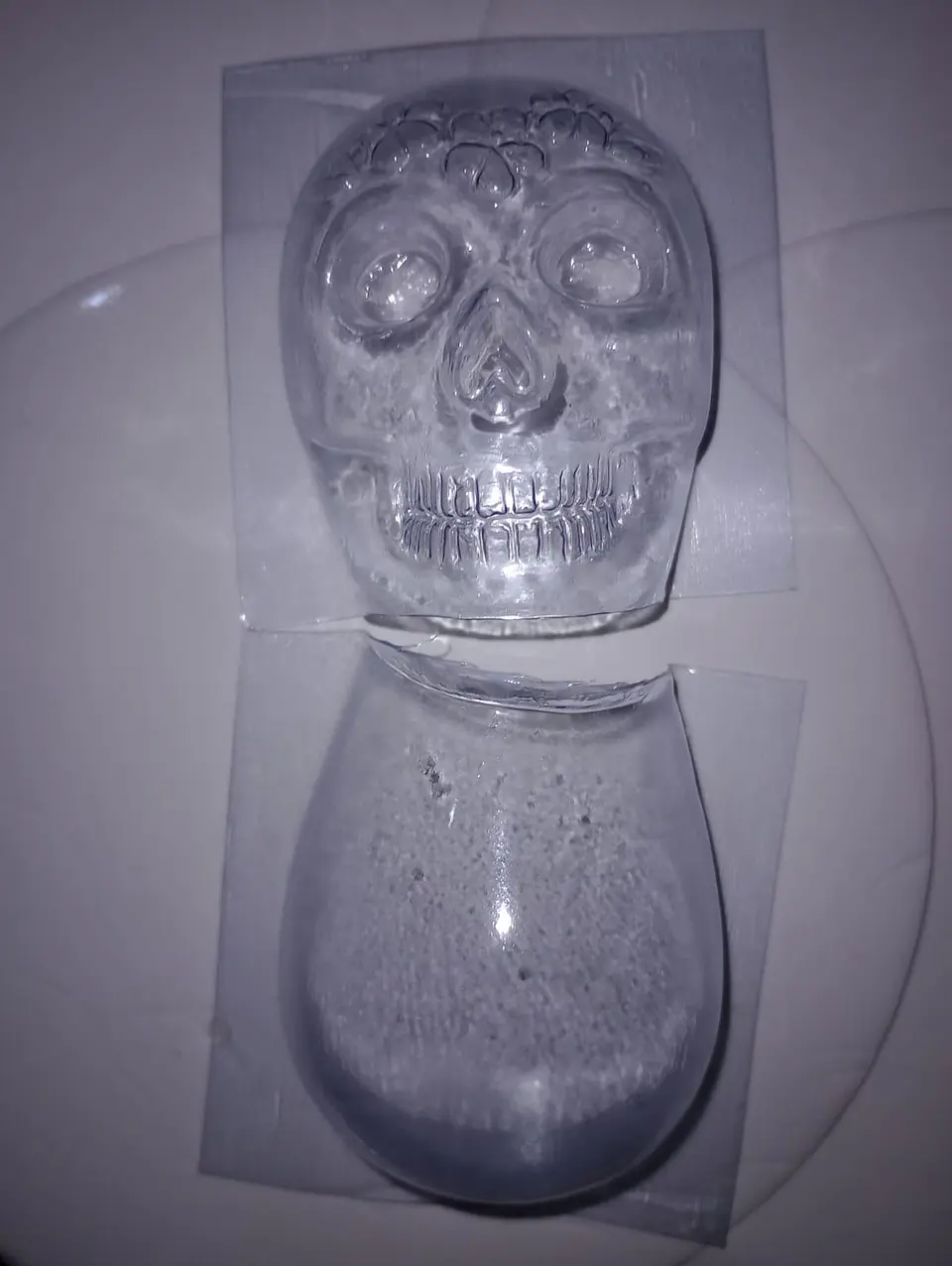  Molde de calavera Acetato no.3 1