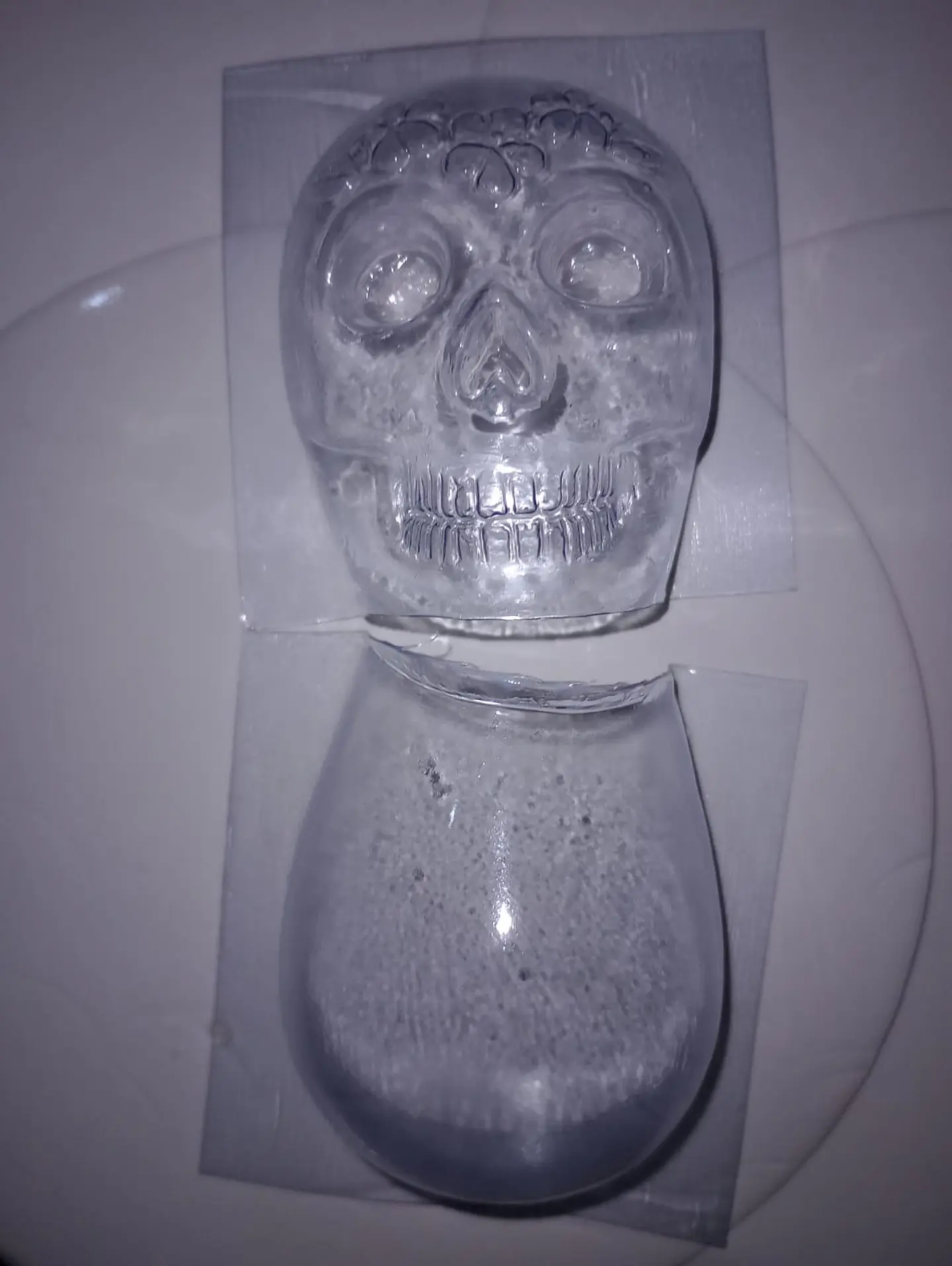  Molde de calavera Acetato no.4 1
