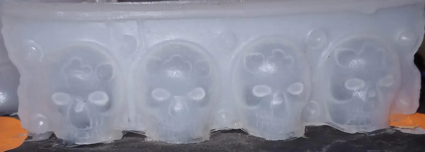  Molde de calavera No.00 1