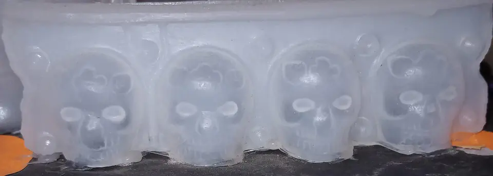  Molde de calavera No.00 1